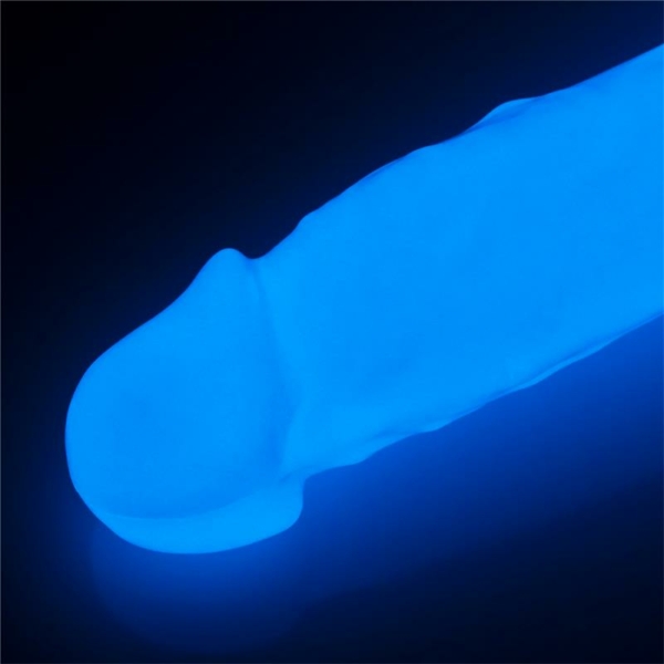 Dildo 8.5 Lumino Blue Light - immagine 4