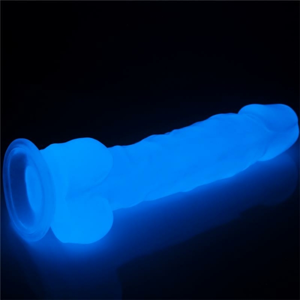 Dildo 8.5 Lumino Blue Light - immagine 6