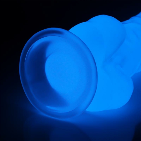Dildo 8.5 Lumino Blue Light - immagine 7