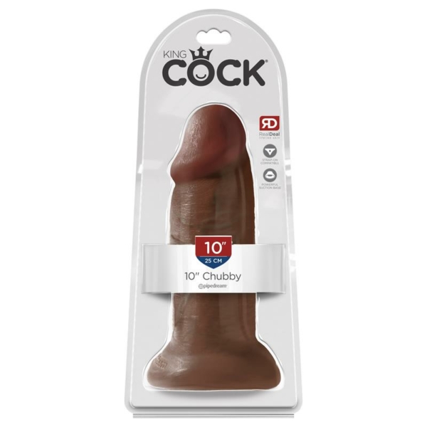 Dildo Chubby 10  Brown - immagine 3