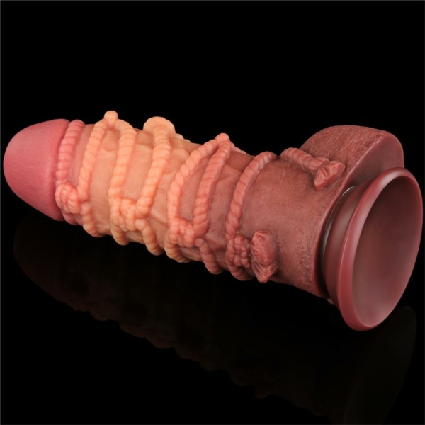 Dildo Dual Layer King Size Nature 9.5 - immagine 4