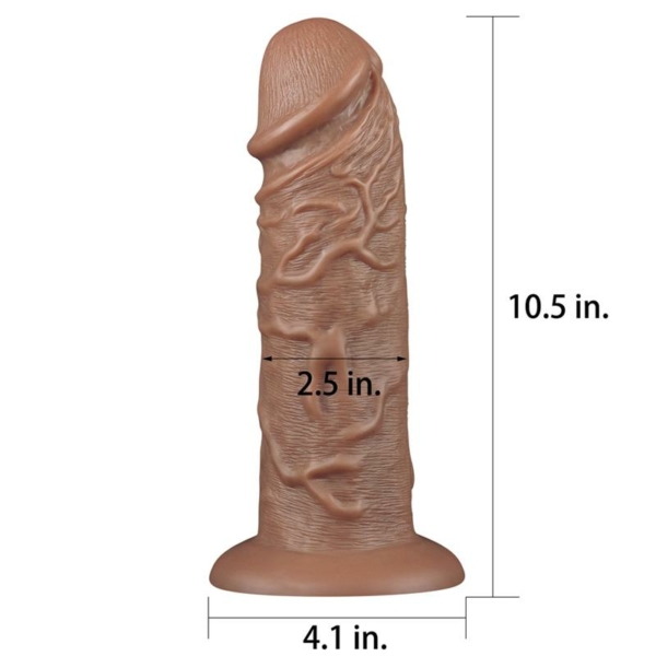 Dildo King 10.5 Brown - immagine 9