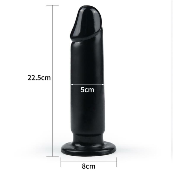 Dildo King Sized 9.25 Black - immagine 7