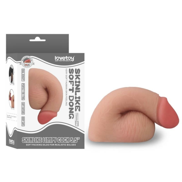 Dildo Limpy 100% Flexible 5.5 Flesh - immagine 6