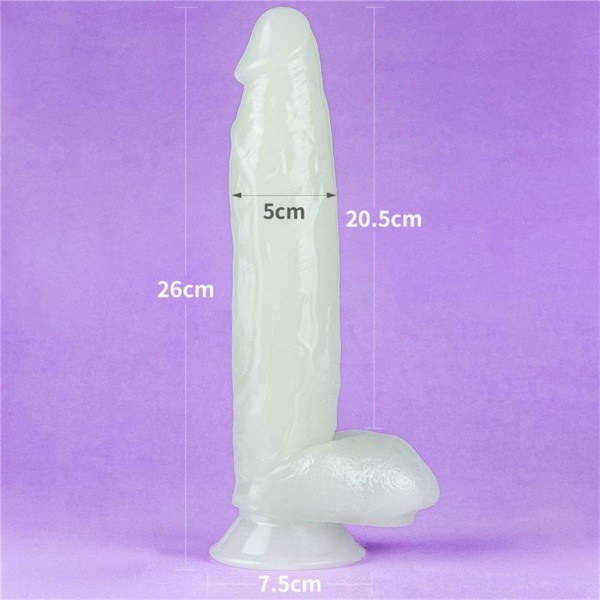 Dildo Lumino 10 Blue Light - immagine 10