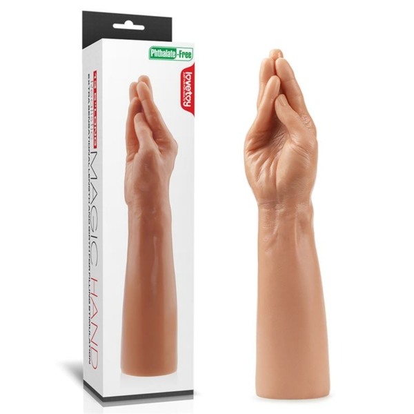 Dildo Magic Hand 13.5 Flesh - immagine 7