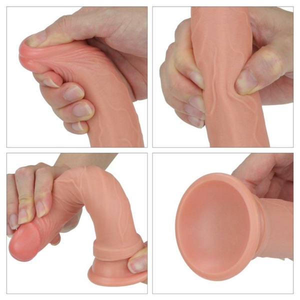 Dildo Nature 7 Liquid Silicone Flesh - immagine 7