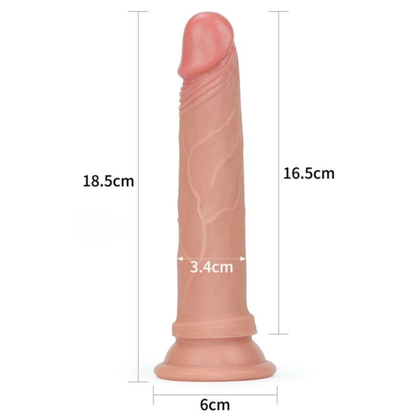 Dildo Nature 7 Liquid Silicone Flesh - immagine 8