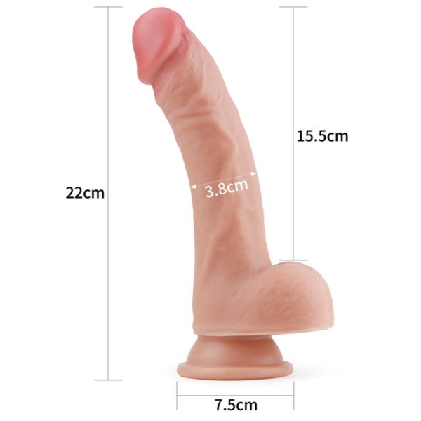 Dildo Nature 8 Liquid Silicone Flesh - immagine 7