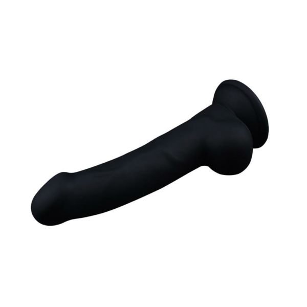 Dildo Trooper 8 Liquid Silicone Black - immagine 2