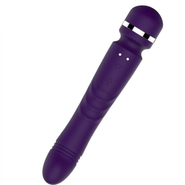 Doble-Head Massager Yoni Dark Lilac - immagine 5