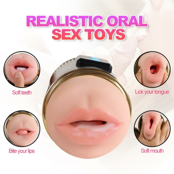 Double Male Masturbator Vagina and Mouth Kay - immagine 4