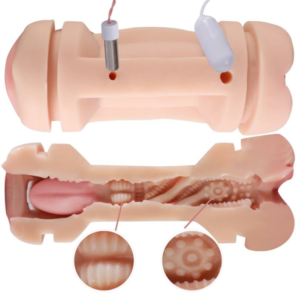 Double Male Masturbator Vagina and Mouth Kay - immagine 10