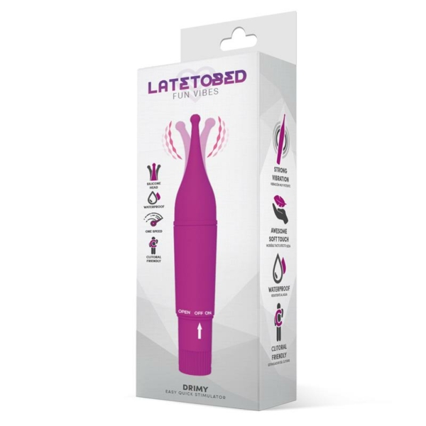 Drimy Easy Quick Stimulator Silicone Purple - immagine 2