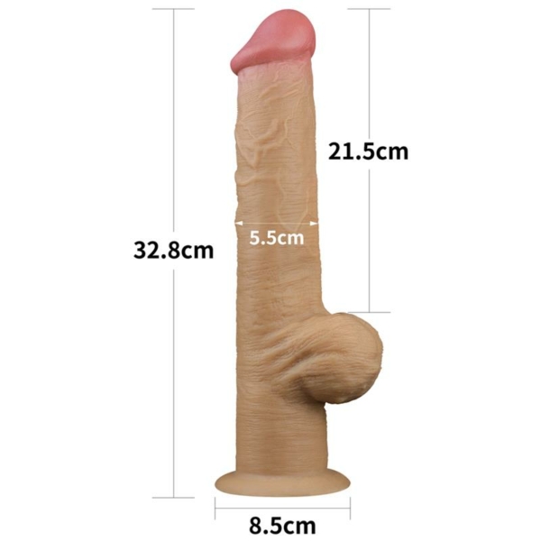 Dual Layered Dildo 12.5 - immagine 11