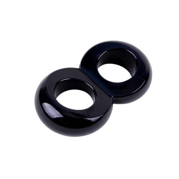 Duo Cock 8 Ball Ring-black - immagine 3