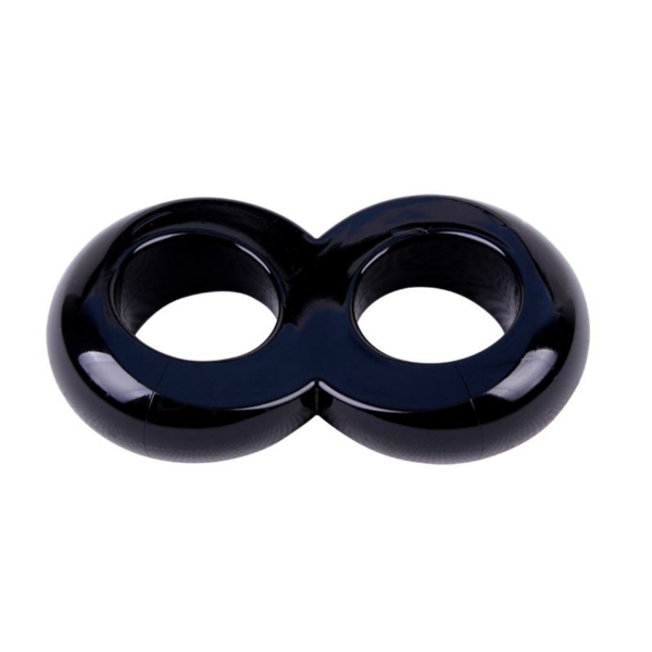 Duo Cock 8 Ball Ring-black - immagine 6