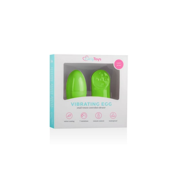 Remote Control Vibrating Egg - Green - immagine 6