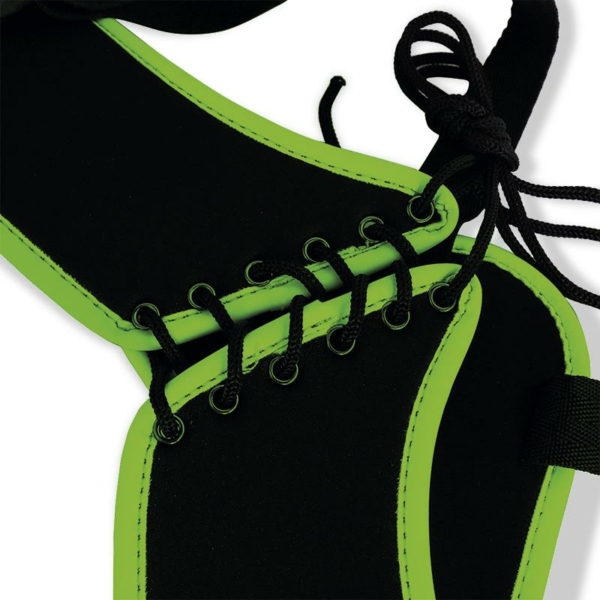 Eiferes Glow in the Dark Adjustable Strap-On Harness Corset Style - immagine 4