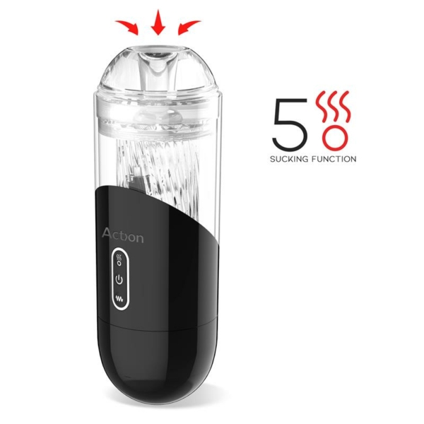 Einar Advanced Automatic Male Masturbator Suction and Vibration Magnetic USB - immagine 2