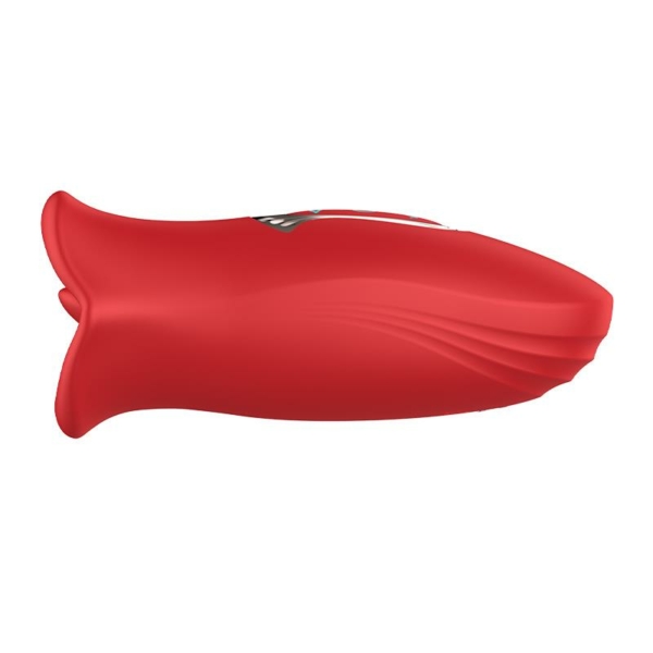 Ember Licking and Vibrating Mouth Shape Massager USB Silicone - immagine 9