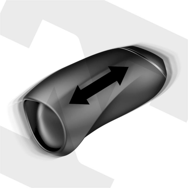 Evony Oral Sex Male Masturbator Suction and Vibration 2 Motors USB Silicone - immagine 4