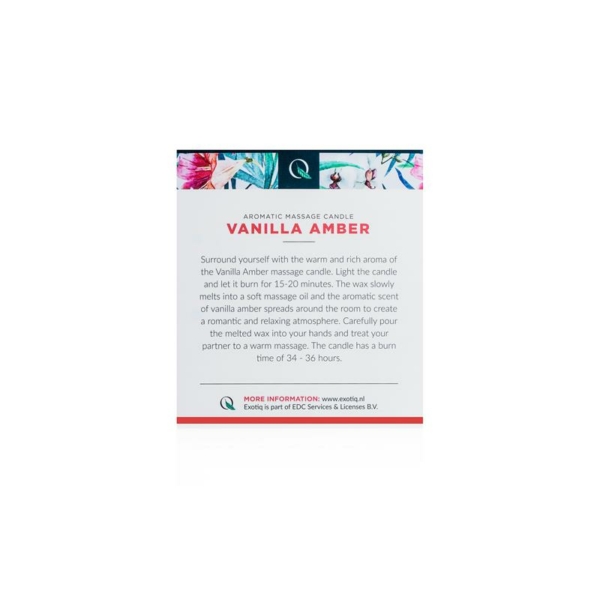 Exotic Massage Candle Vainilla and Amber  200g - immagine 6