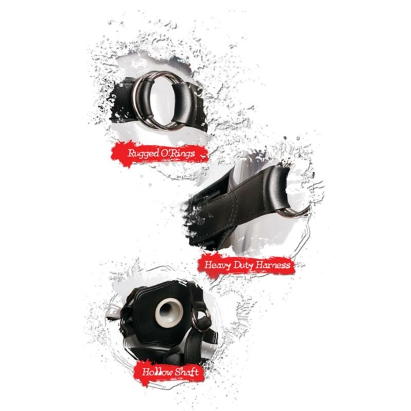 Extreme Hollow Strap-On 25.5 cm Flesh - immagine 2