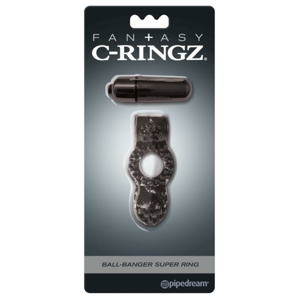 Fantasy C-Ringz Ball-Banger Super Ring Black - immagine 3