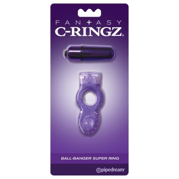 Fantasy C-Ringz Ball-Banger Super Ring Purple - immagine 3