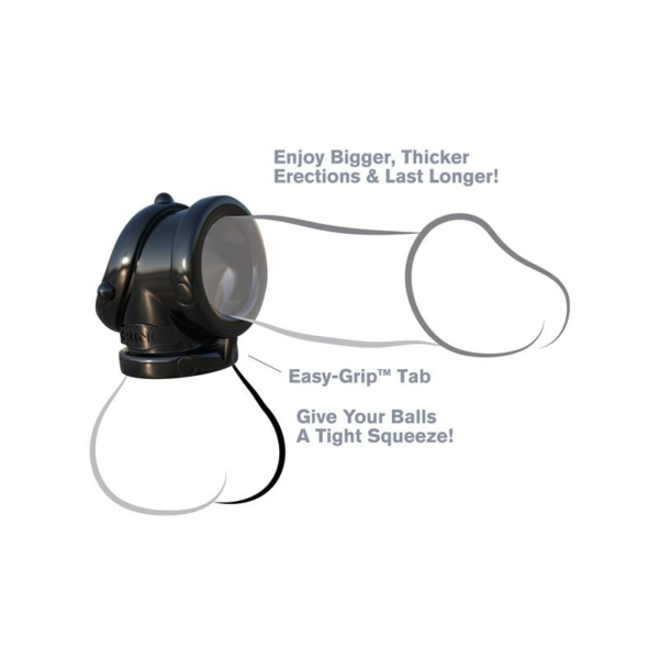 Fantasy C-Ringz Rock Hard Cock Pipe Black - immagine 2