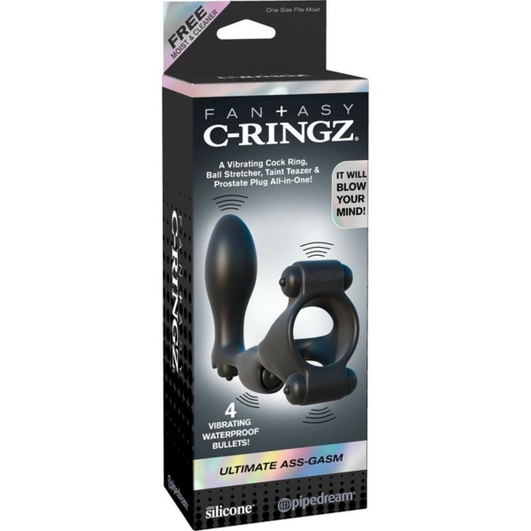 Fantasy C-Ringz Ultimate Ass-Gasm Black - immagine 3