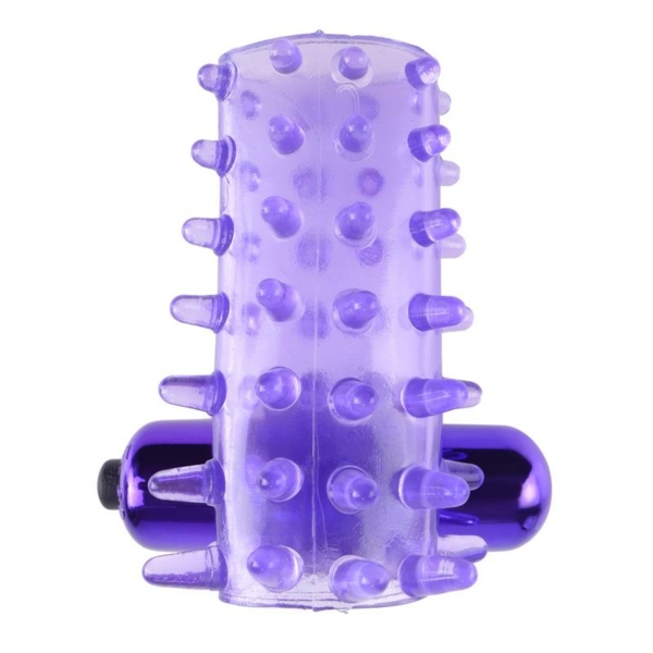 Fantasy C-Ringz Vibrating Cock Sleeve Purple - immagine 2