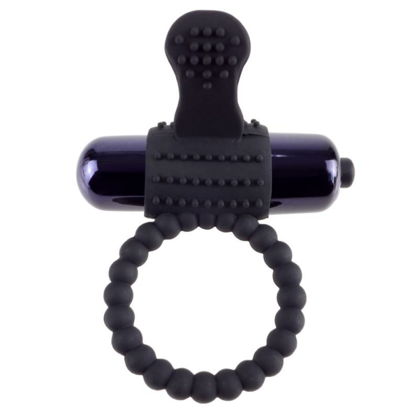 Fantasy C-Ringz Vibrating Silicone Super Ring Black - immagine 2