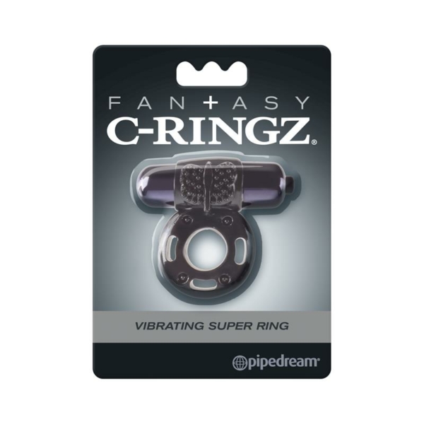 Fantasy C-Ringz Vibrating Super Ring Black - immagine 3