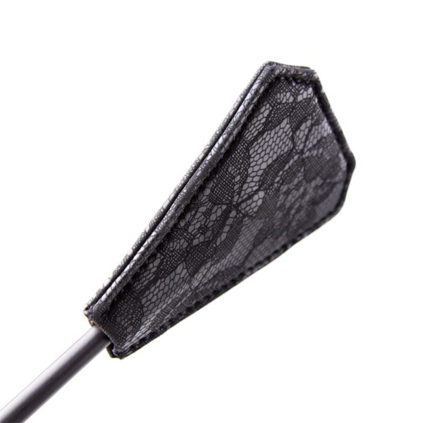 Feather Tickler and Paddle with Lace 2 in 1 56 cm Black - immagine 3