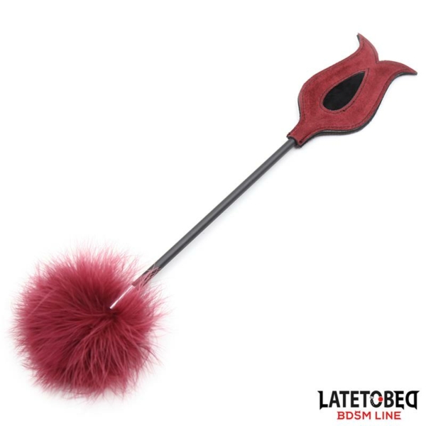 Feather Tickler and Rose Shape Paddle - immagine 2