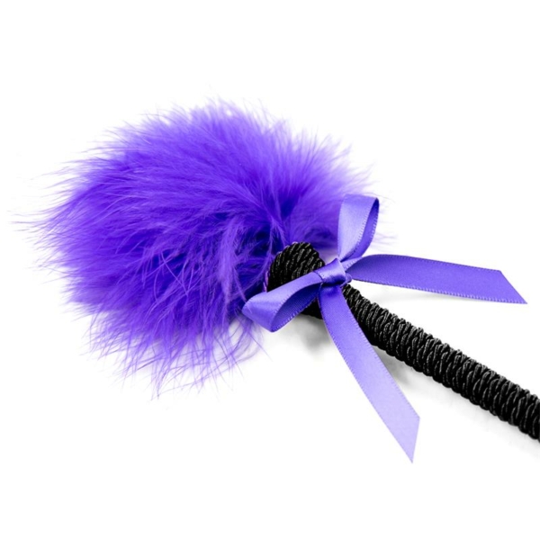 Feather Tickler with Bow 25 cm Purple - immagine 2