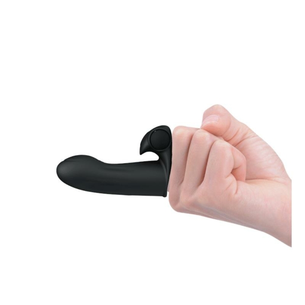 Finger Sleeve Vibrator Black - immagine 6