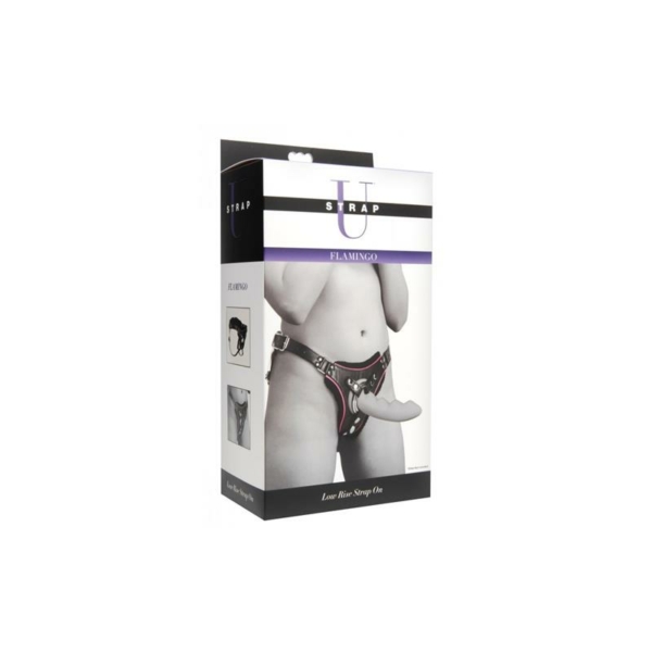 Flamingo Low Rise Strap-On Harness Black - immagine 6
