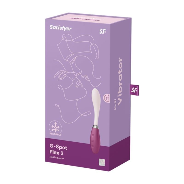 G-Spot Vibe Flex 3 Red - immagine 6