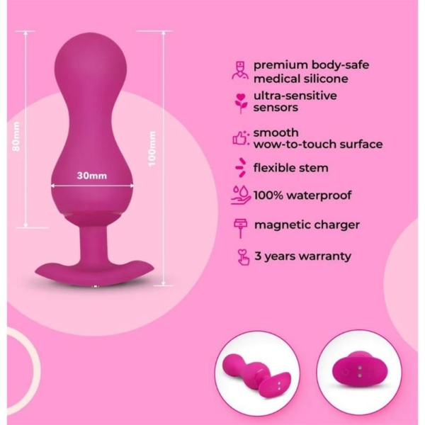 Gballs 3 Kegel Balls with App Petal Rose - immagine 10