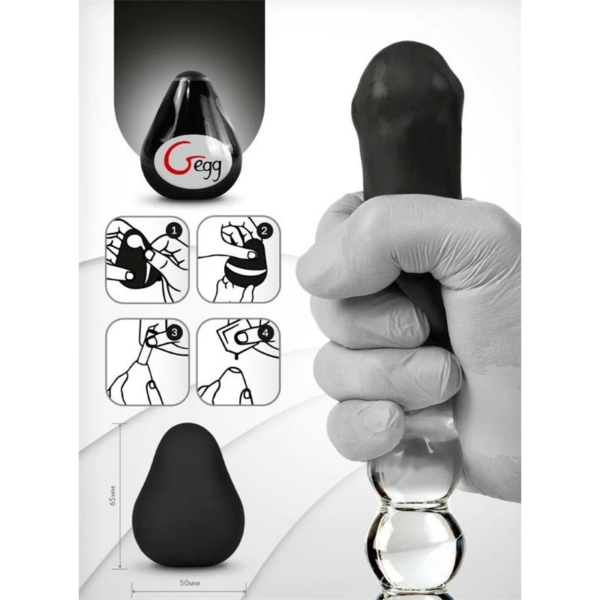 Gegg Masturbator Egg Black - immagine 4