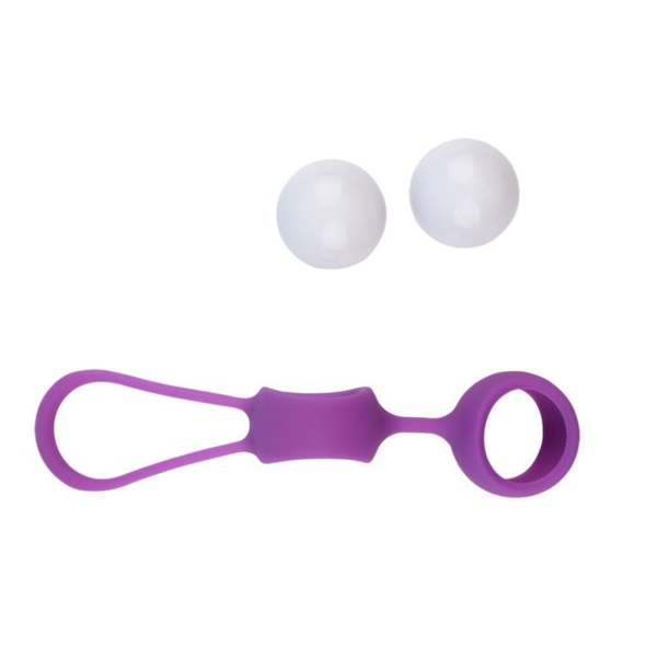 Geisha Balls MisSweet 17.7 cm Silicone Purple - immagine 4