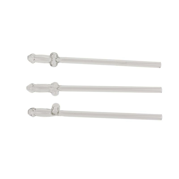 Glass Straw with Cleaning Brush - immagine 2