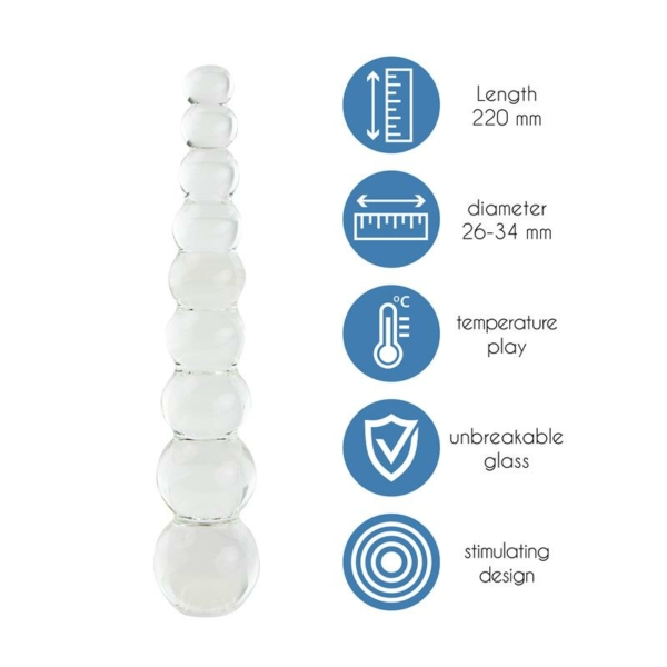 Glazz Glass Dildo Crystal Delight - immagine 2