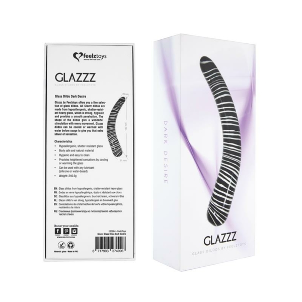 Glazz Glass Dildo Dark Desire - immagine 6