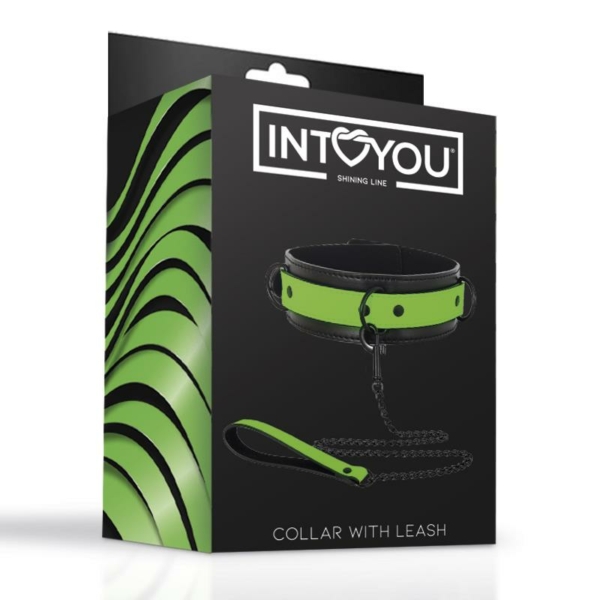 Glow in the Dark Collar with Leash - immagine 9