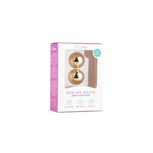 Gold Ben Wa Balls - 25 MM - immagine 2
