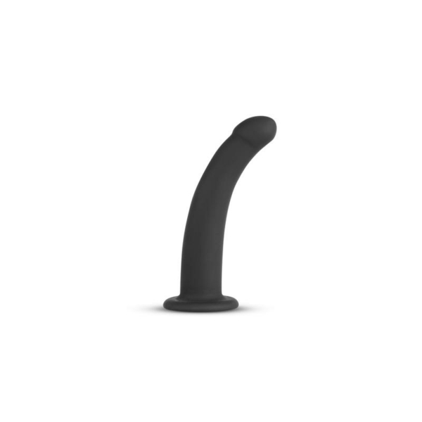 Harness with Silicone Dildo - Black - immagine 2